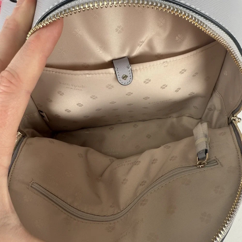 NWT Kate‎ Spade Leather Sloan Medium Moonglow Backpack